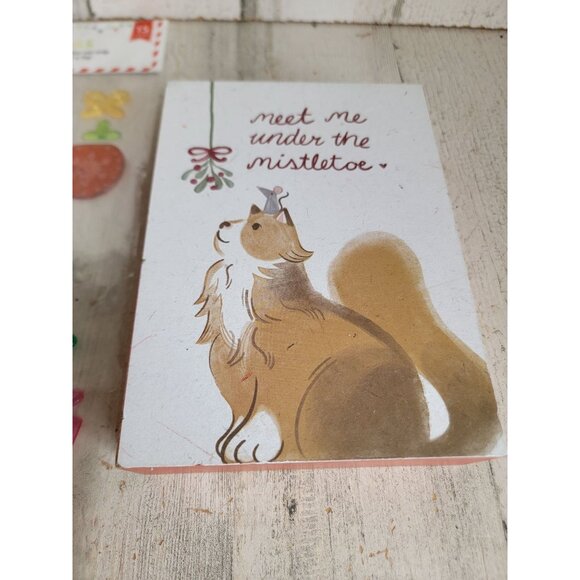 Meet me under mistletoe picture box Xmas tree window cleaning set‎ unique - Picture 2 of 7